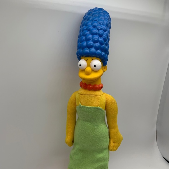 Vintage The Simpsons Marge Simpson Retro Burger King 11" Doll - Picture 3 of 16